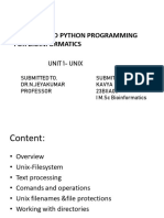 Perl and Python Seminar