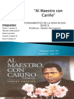 Exposicion Al Maestro Con Cariño