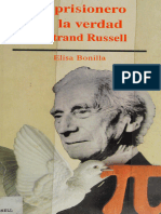 BONILLA, Elisa (1994) - El prisionero de la verdad. Bertrand Russell