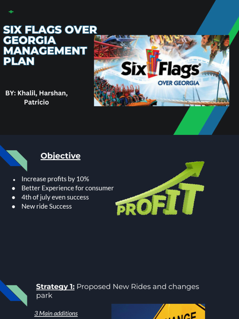 Six Flags Strategic Management Plan Presentation 1 | PDF | Dc Comics ...