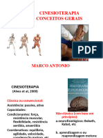 Cinesioterapia Conceitos Gerais: Marco Antonio