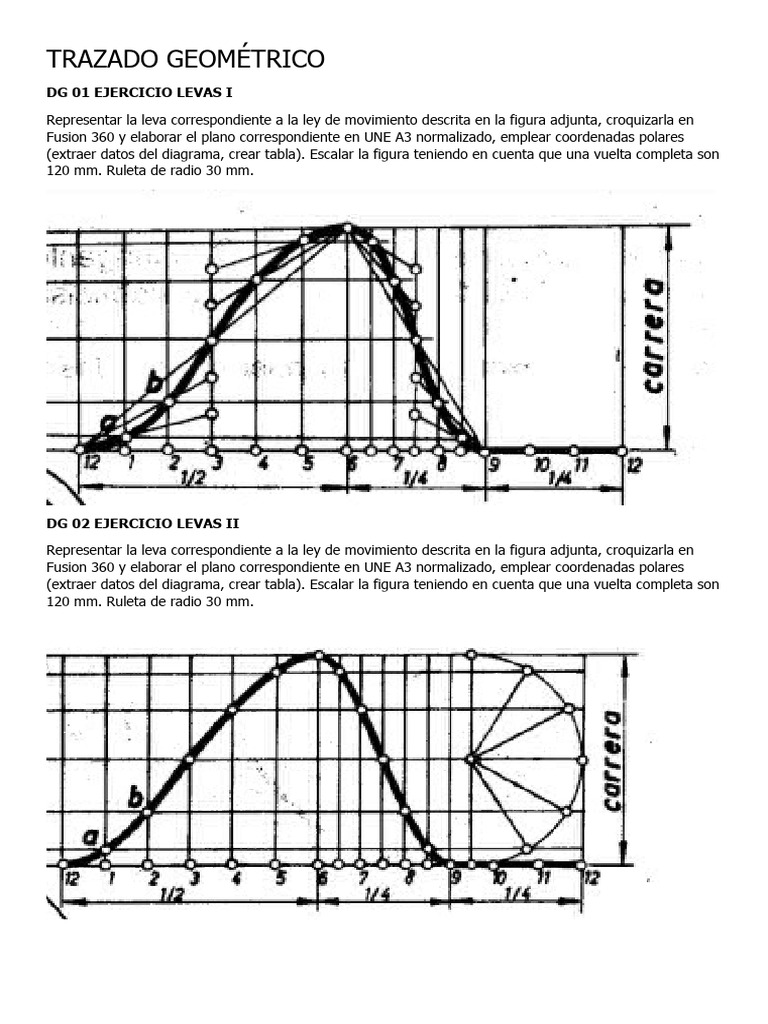 Diagrama Escalar en Trazado Geométrico | PDF
