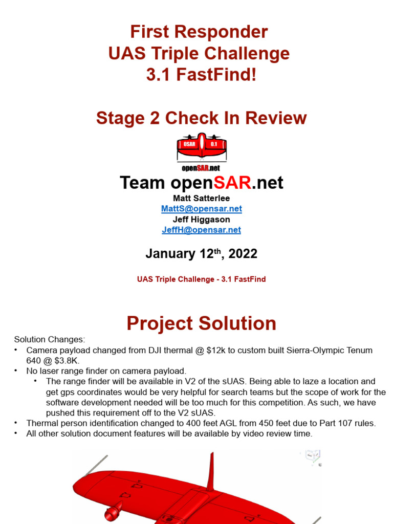 UAS 3.1 Stage 2 Check in Review | PDF | Unmanned Aerial Vehicle