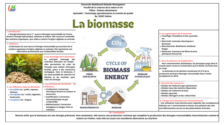 Définition et Types de Biomasse | PDF | Biomasse (énergie) | Énergie ...