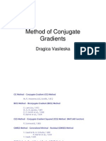 Conjugate Gradient Method