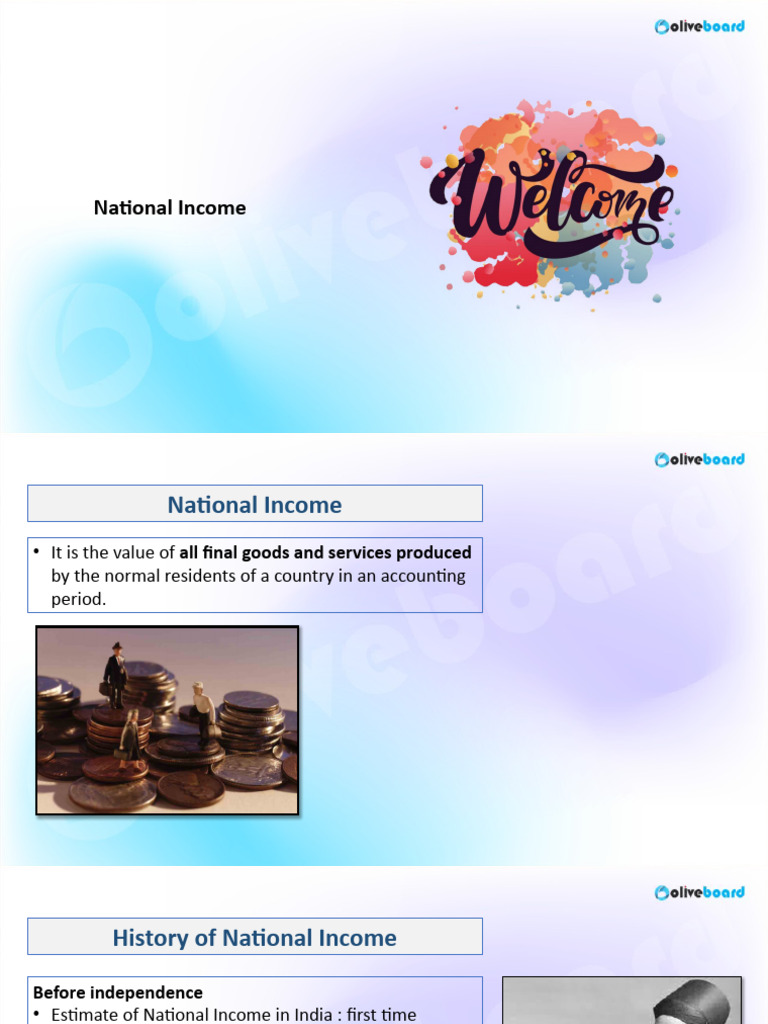 Understanding National Income Concepts | PDF | Income | Subsidy
