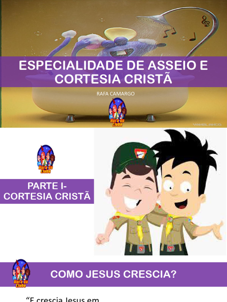 Asseio e Cortesia Cristã: Guia Prático | PDF
