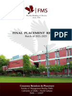 FMSFinals Placement Report 2023