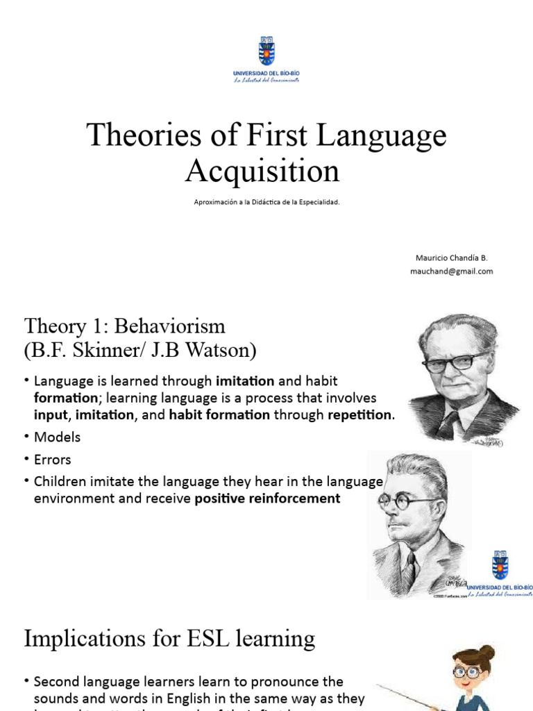 Theories of First Language Acquitision | PDF | Language Acquisition ...
