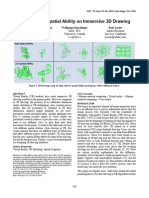 ARTÍCULO The Effect of Spatial Ability On Immersive 3D Drawing