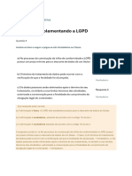 Lgpdesafios Exercício Avaliativo - Módulo 3 Implementando A LGPD