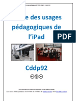 Guide Des Usages Pedagogiques de L'ipad