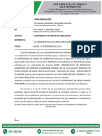 INFORME N°051 remito solicitud de actualizacion de acta - PALACIO