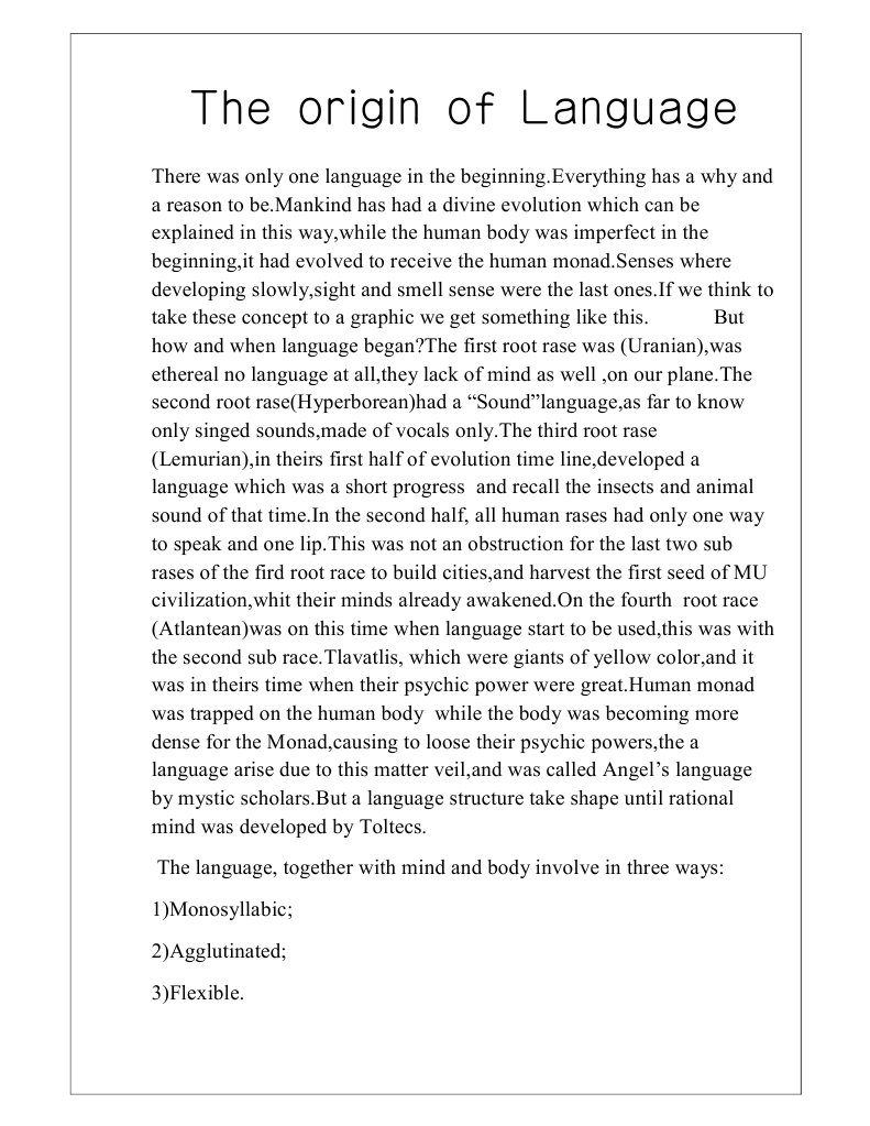 History of Language PDF