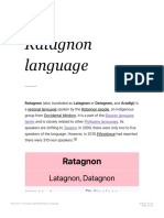 Ratagnon Language