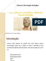 Ciencia e Tecnologia de Argilas-Caracterizacao e Estudo Clinico de Curta Duracao de Mascara Facial Argilosa