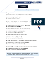 Present Continuous - Worksheet FINISHED