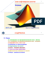 Predavanje Broj 5 Matlab-Matrici