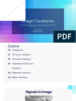 MODULE I Image Transforms 1