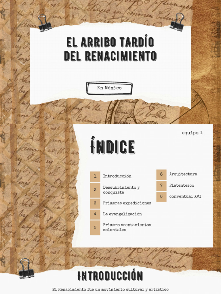 Presentación de Historia Proyecto de Grupo Papel Antiguo Vintage Marrón ...