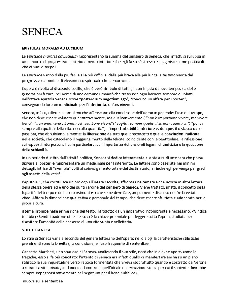 SENECA | PDF