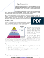 El Problema Economico y La Piramide de Maslow