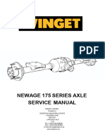 NEWAGE 175 SERIES AXLE (Benford 2 Ton Rear)