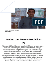Hakikat dan Tujuan Pendidikan IPS