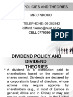Dividend Policies and Theories.P2.2
