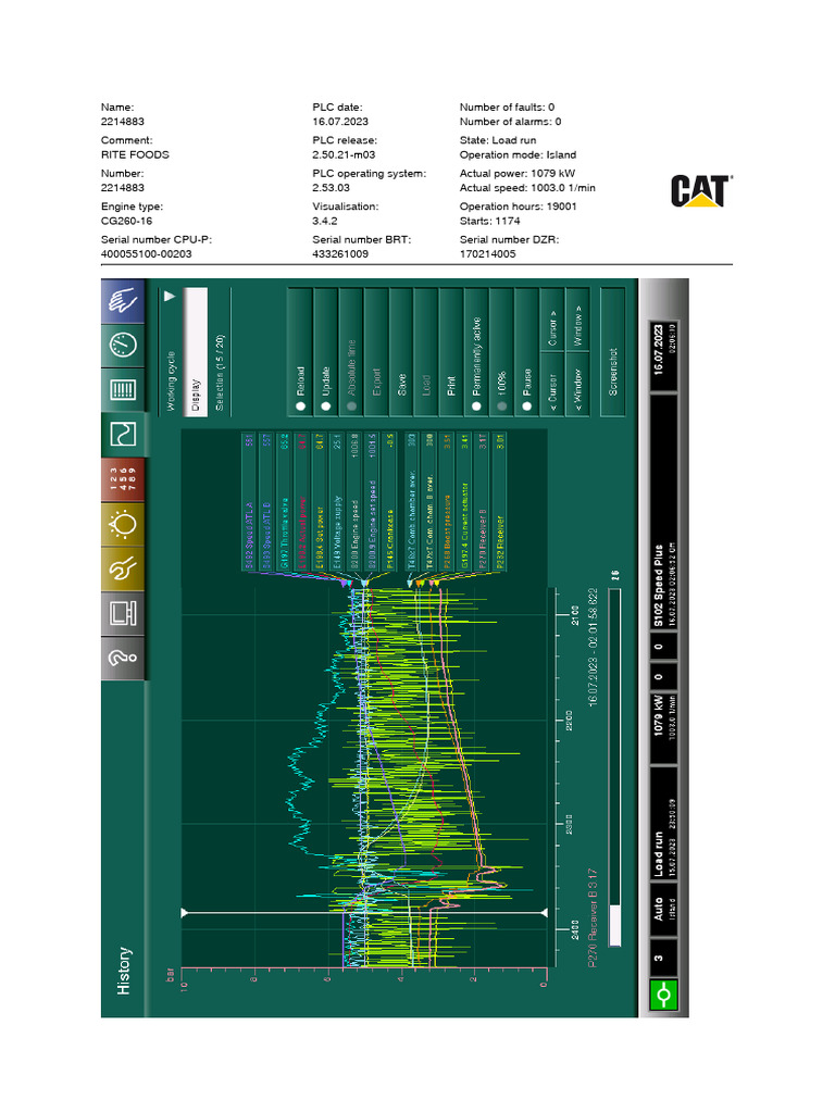 PLC Performance Report for RITE FOODS | PDF | Computers