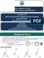 3) Lecture 02 (Beam and Smooth Pulley Analysis)