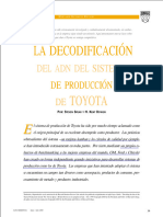 CASO 1 ADN de Toyota