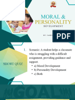 Moral and Personality Development Theories