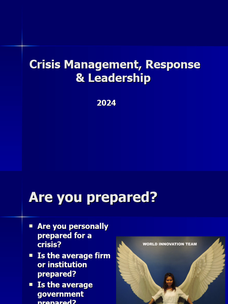 Crisis Management Strategies for 2024 | PDF | Crisis Management | Risk