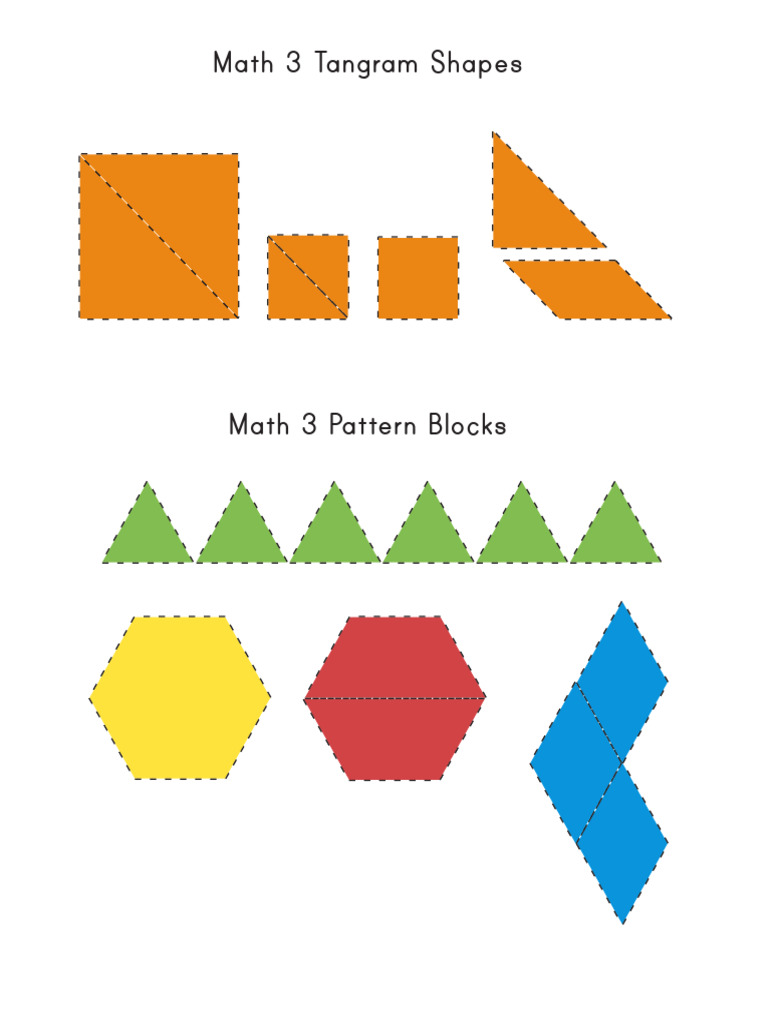 Shapes And Pattern To Decorate Quilt