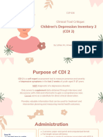 Childrens Depression Inventory 2 Cdi-2