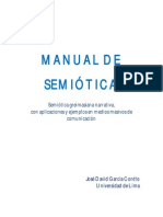 Manual de semiótica. Semiótica narrativa, con aplicaciones de análisis en comunicaciones