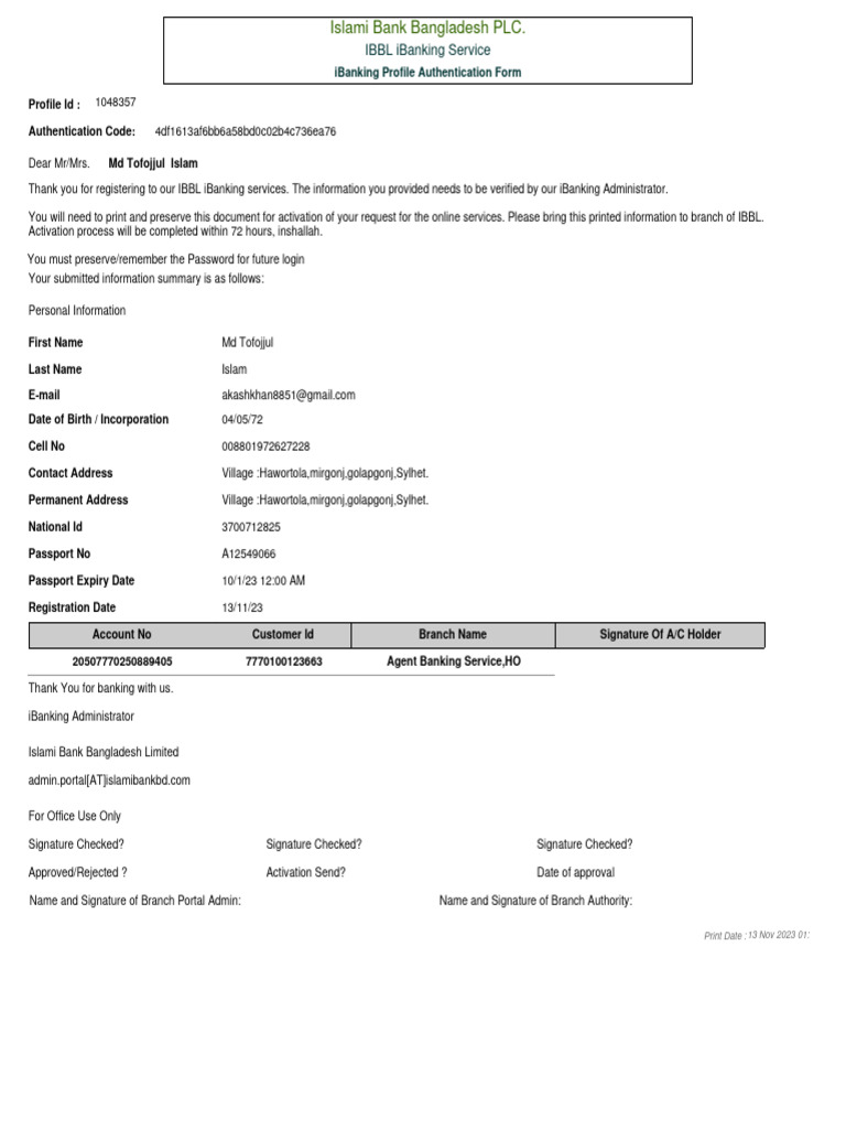 regLastPage 9f3c65b3 | PDF | Debit Card | Online Banking