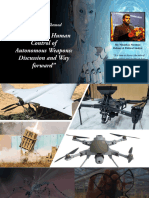Meaningful Human Control of Autonomous Weapons - Foresight Envoy