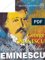 George Calinescu - Viata Lui Mihai Eminescu (Cartea)