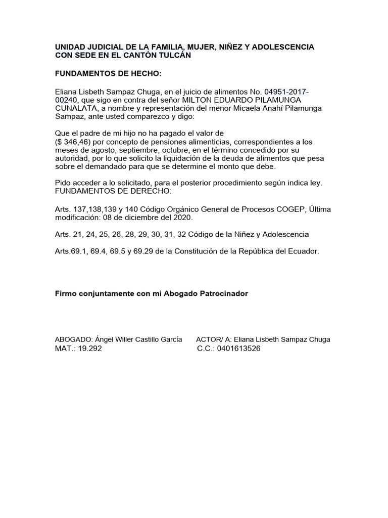 Funcion Judicial Supa Tarjeta