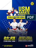 Proposal Usm Karate Championship Piala Rektor Usm Fix