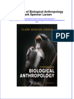 (Download PDF) Essentials of Biological Anthropology Clark Spencer Larsen Online Ebook All Chapter PDF