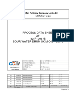Process Data Sheet OF: Laffan Refinery Company Limited 2