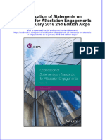 (Download PDF) Codification of Statements On Standards For Attestation Engagements As of January 2018 2Nd Edition Aicpa Online Ebook All Chapter PDF