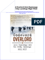 [Download pdf] Codeword Overlord Axis Espionage And The D Day Landings Nigel West online ebook all chapter pdf 