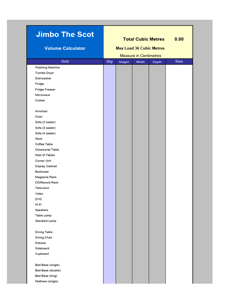 Room Volume Calculation Guide | PDF | Games & Activities | Home & Garden