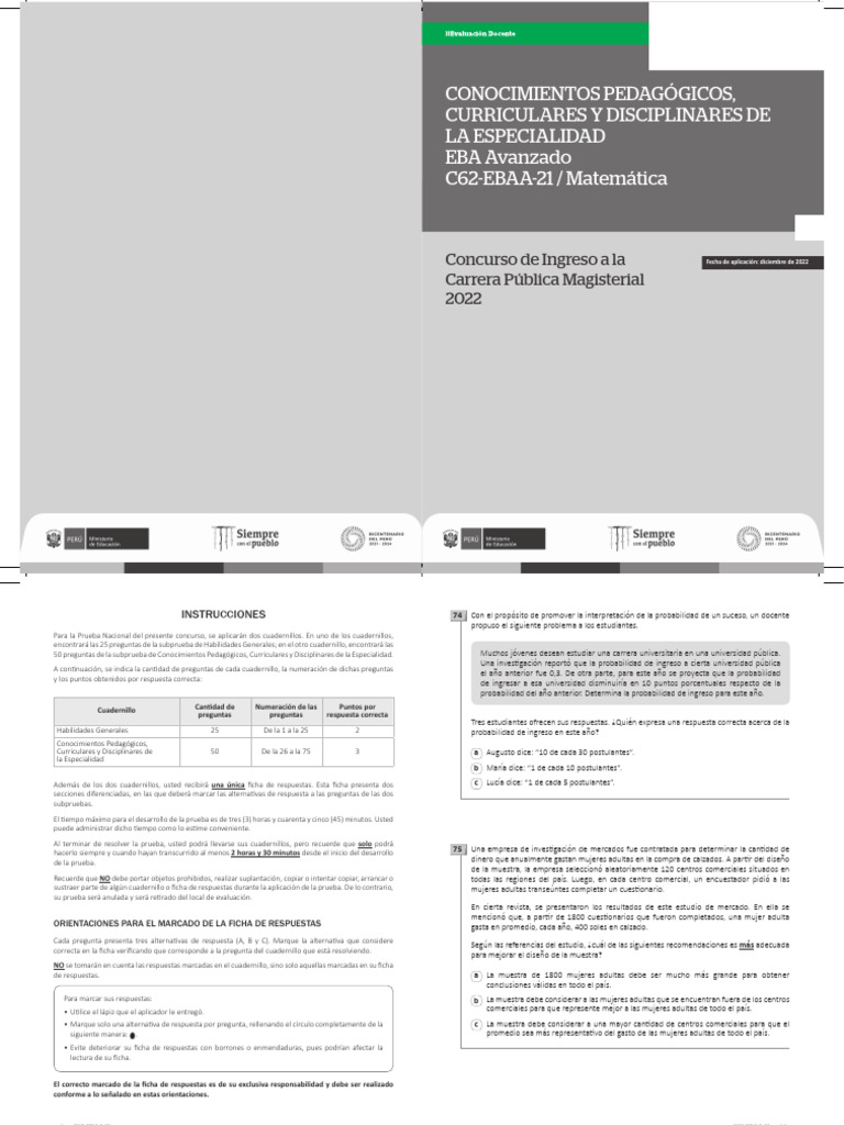 c62 Ebaa 21 Avanzado Matematica f1 | PDF | Celsius | Exponenciación
