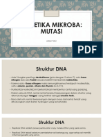 Pertemuan 13 Genetika Mikroba - Mutasi