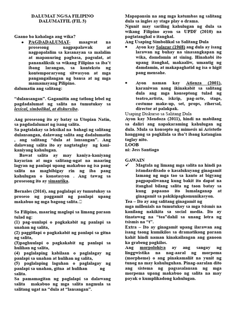 Dalumat NG | PDF
